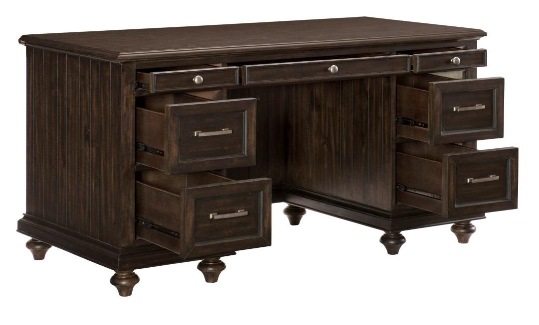 Homelegance Cardano Executive Desk in Charcoal 1689-17 - LasVegasFurnitureOnline.com