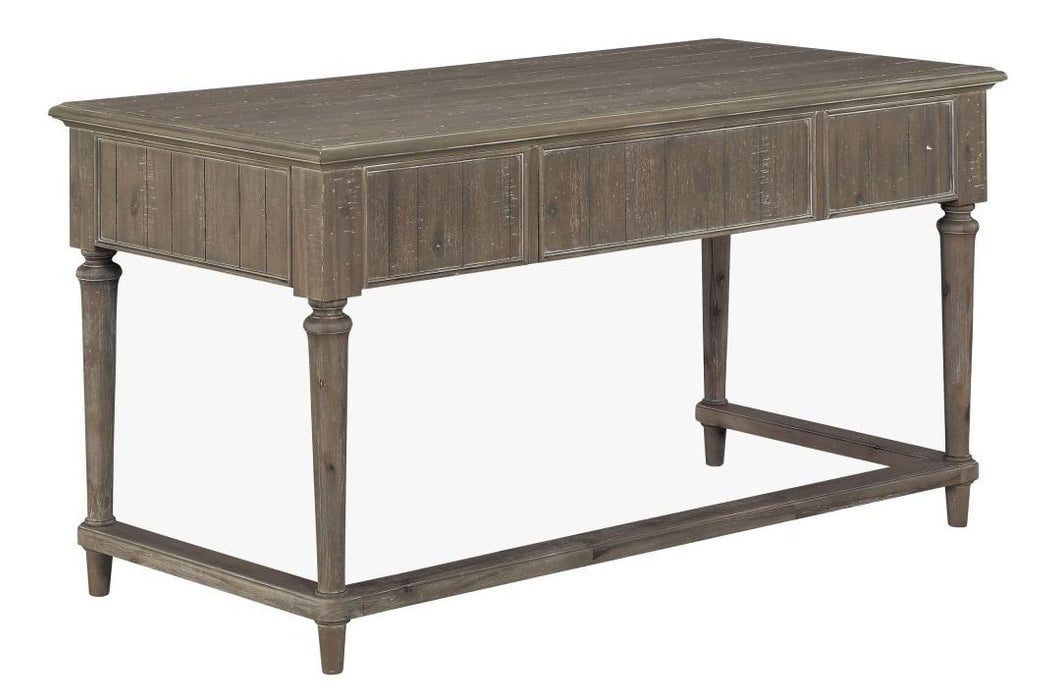 Homelegance Cardano Writing Desk w/ 3 Working Drawers in Brown 1689BR-16 - LasVegasFurnitureOnline.com