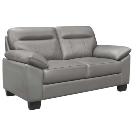 Homelegance Furniture Denizen Loveseat in Gray 9537GRY-2 - LasVegasFurnitureOnline.com