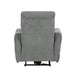 Homelegance Furniture Edition Power Lay Flat Reclining Chair in Dove Grey 9804DV-1PWH - LasVegasFurnitureOnline.com