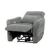 Homelegance Furniture Edition Power Lay Flat Reclining Chair in Dove Grey 9804DV-1PWH - LasVegasFurnitureOnline.com