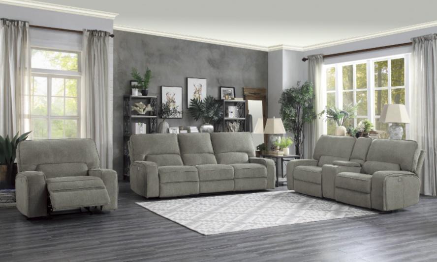 Homelegance Furniture Borneo Double Reclining Loveseat in Mocha - LasVegasFurnitureOnline.com