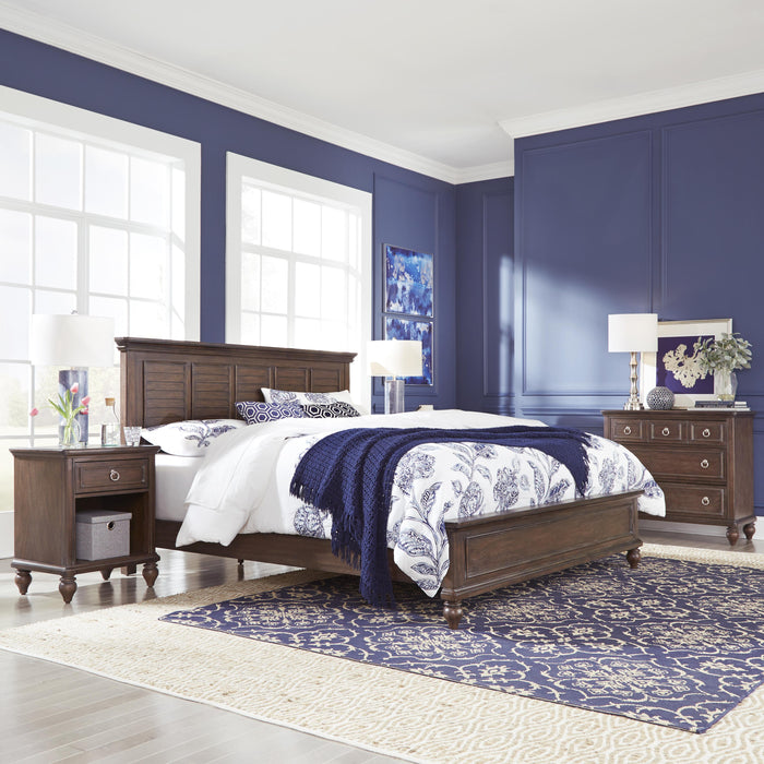 Marie King Bed, Nightstand and Chest by homestyles