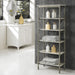 Orleans Six Tier Stainless Steel Shelf by homestyles - LasVegasFurnitureOnline.com