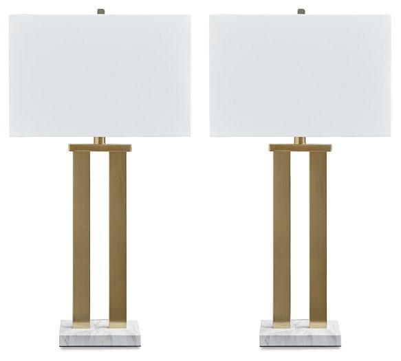 Coopermen Table Lamp (Set of 2) - LasVegasFurnitureOnline.com