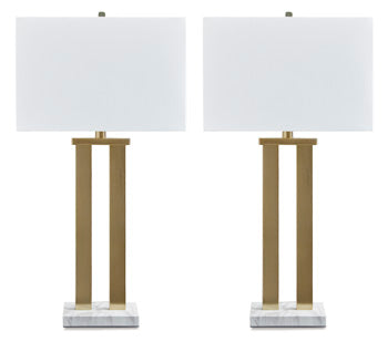 Coopermen Table Lamp (Set of 2) - LasVegasFurnitureOnline.com