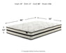 Chime 10 Inch Hybrid Mattress Set - LasVegasFurnitureOnline.com