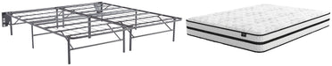 Chime 10 Inch Hybrid 2-Piece Mattress Set - LasVegasFurnitureOnline.com