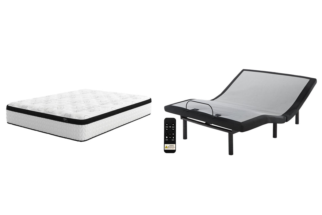 Chime 12 Inch Hybrid Mattress Set - LasVegasFurnitureOnline.com