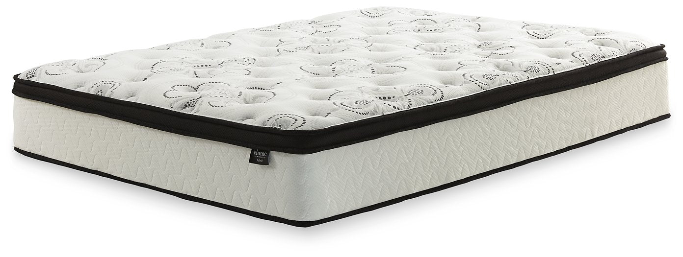 Chime 12 Inch Hybrid Mattress Set - LasVegasFurnitureOnline.com