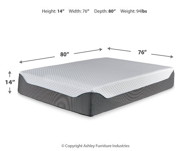 14 Inch Chime Elite Mattress Set - LasVegasFurnitureOnline.com