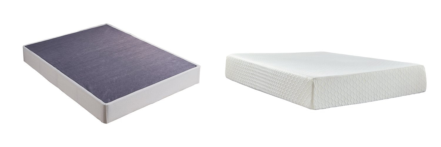 Chime 12 Inch Memory Foam Mattress Set - LasVegasFurnitureOnline.com