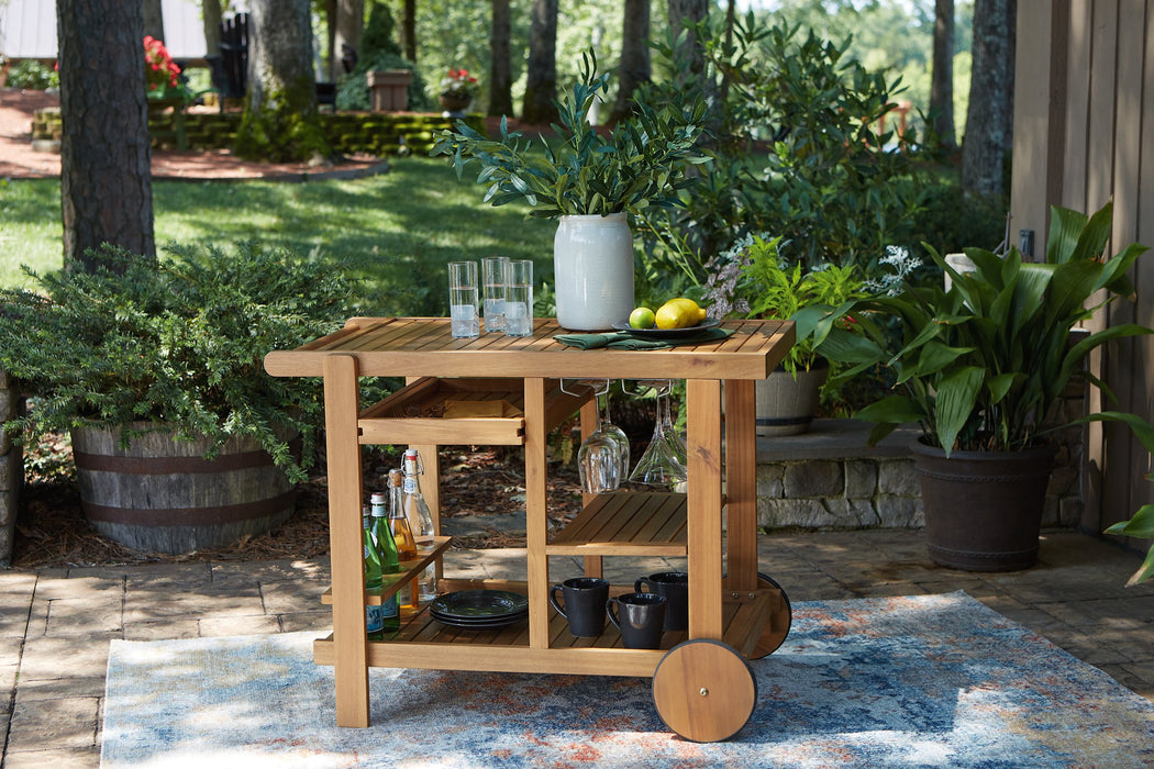 Kailani Serving Cart - LasVegasFurnitureOnline.com