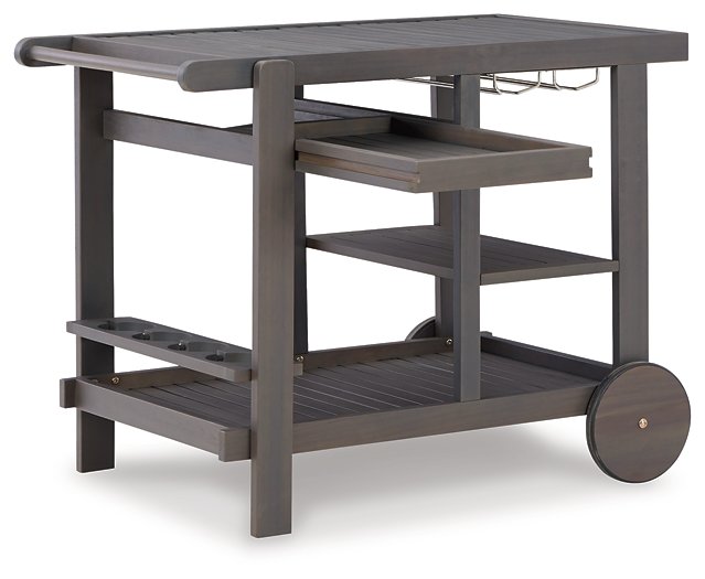 Kailani Serving Cart - LasVegasFurnitureOnline.com