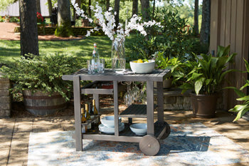 Kailani Serving Cart - LasVegasFurnitureOnline.com