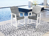 Transville Outdoor Counter Height Bar Stool (Set of 2) - LasVegasFurnitureOnline.com