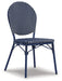 Odyssey Blue Outdoor Table and Chairs (Set of 3) - LasVegasFurnitureOnline.com