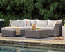 Cherry Point 4-piece Outdoor Sectional Set - LasVegasFurnitureOnline.com