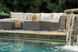 Cherry Point 4-piece Outdoor Sectional Set - LasVegasFurnitureOnline.com