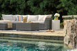 Cherry Point 4-piece Outdoor Sectional Set - LasVegasFurnitureOnline.com