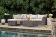 Cherry Point 4-piece Outdoor Sectional Set - LasVegasFurnitureOnline.com