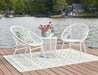 Mandarin Cape Outdoor Table and Chairs (Set of 3) - LasVegasFurnitureOnline.com