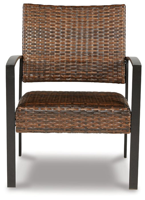 Zariyah Outdoor Love/Chairs/Table Set (Set of 4) - LasVegasFurnitureOnline.com