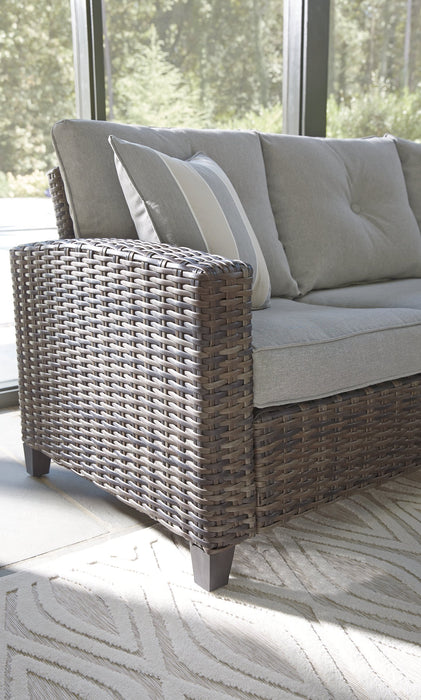 Cloverbrooke 4-Piece Outdoor Conversation Set - LasVegasFurnitureOnline.com