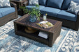 Windglow Outdoor Coffee Table - LasVegasFurnitureOnline.com