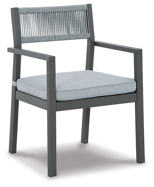 Eden Town Arm Chair with Cushion (Set of 2) - LasVegasFurnitureOnline.com