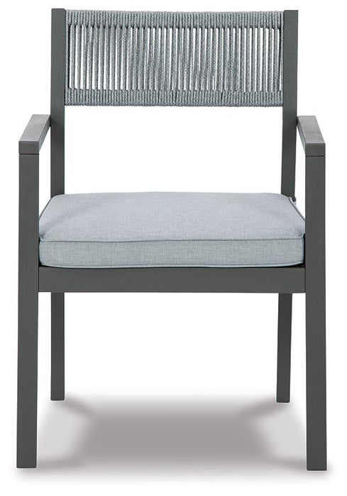 Eden Town Arm Chair with Cushion (Set of 2) - LasVegasFurnitureOnline.com