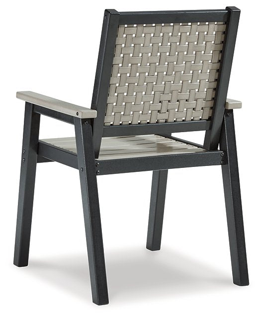 Mount Valley Arm Chair (set Of 2) - LasVegasFurnitureOnline.com