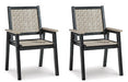 Mount Valley Arm Chair (set Of 2) - LasVegasFurnitureOnline.com