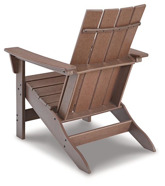 Emmeline 2 Adirondack Chairs with Tete-A-Tete Table Connector - LasVegasFurnitureOnline.com