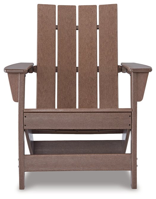 Emmeline 2 Adirondack Chairs with Tete-A-Tete Table Connector - LasVegasFurnitureOnline.com