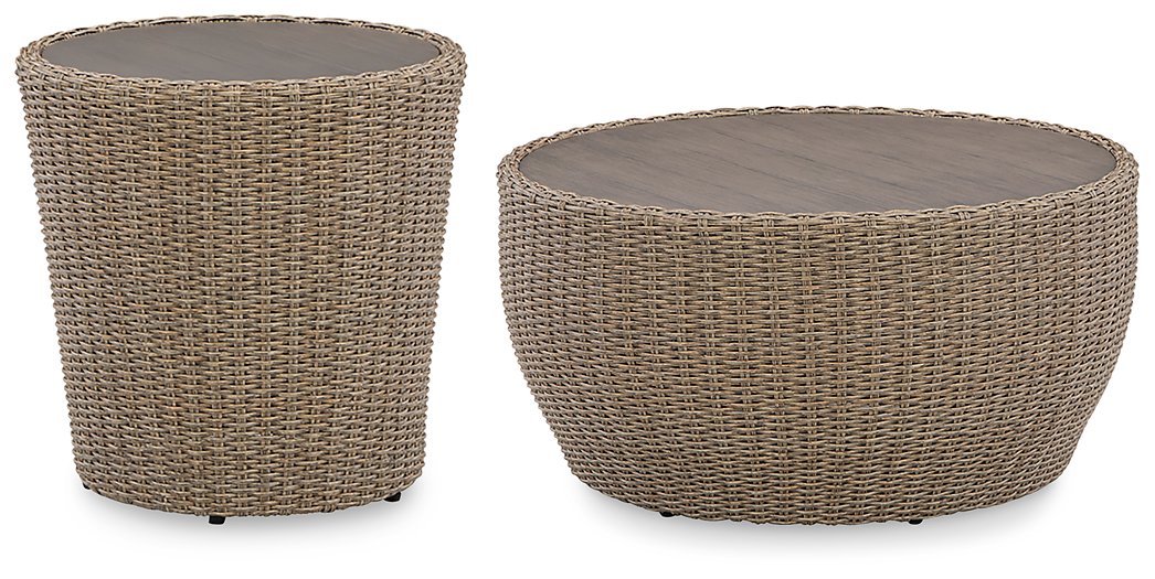 Danson Outdoor Occasional Table Set - LasVegasFurnitureOnline.com