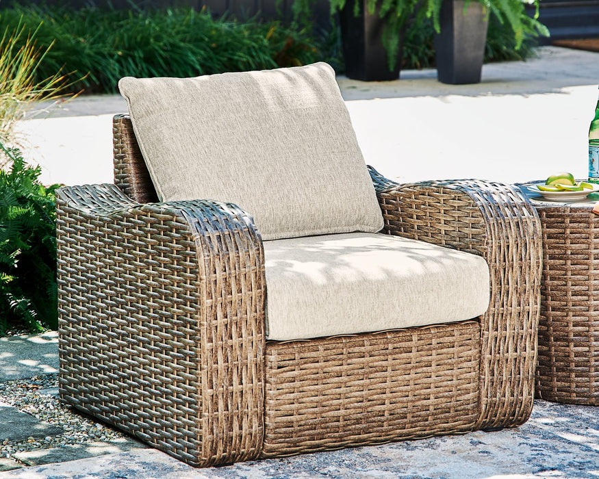 Sandy Bloom Outdoor Living Room Set - LasVegasFurnitureOnline.com