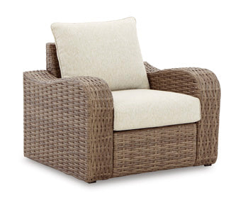 Sandy Bloom Outdoor Living Room Set - LasVegasFurnitureOnline.com