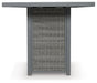 Palazzo Outdoor Bar Table with Fire Pit - LasVegasFurnitureOnline.com