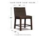 Paradise Trail Bar Stool (Set of 2) - LasVegasFurnitureOnline.com