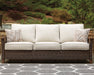 Paradise Trail Outdoor Sofa, Lounge Chairs and Fire Pit Table - LasVegasFurnitureOnline.com