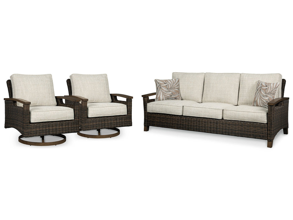 Paradise Trail Outdoor Seating Set - LasVegasFurnitureOnline.com