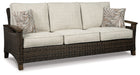 Paradise Trail Outdoor Sofa, Lounge Chairs and Fire Pit Table - LasVegasFurnitureOnline.com