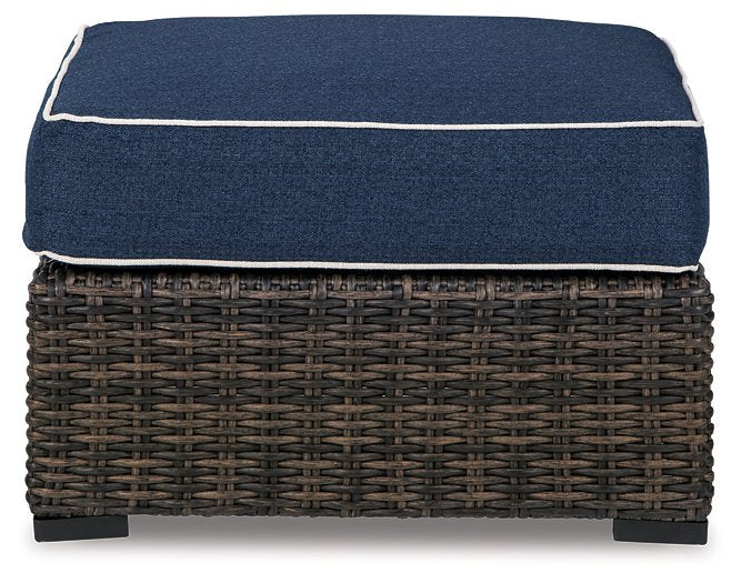 Grasson Lane Ottoman with Cushion - LasVegasFurnitureOnline.com