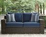 Grasson Lane Outdoor Sofa and Loveseat with Coffee Table - LasVegasFurnitureOnline.com