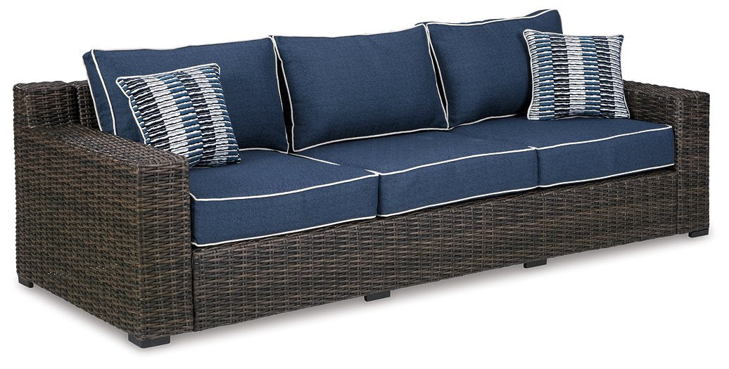 Grasson Lane Grasson Lane Nuvella Sofa with Coffee Table and 2 Lounge Chairs - LasVegasFurnitureOnline.com