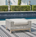 Seton Creek Outdoor Ottoman with Cushion - LasVegasFurnitureOnline.com