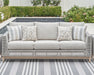 Seton Creek Outdoor Sofa with Cushion - LasVegasFurnitureOnline.com