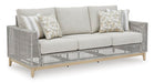 Seton Creek Outdoor Sofa with Cushion - LasVegasFurnitureOnline.com