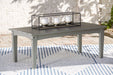 Visola Outdoor Loveseat and Coffee Table - LasVegasFurnitureOnline.com